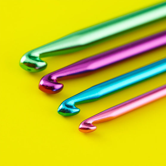 

Set di uncinetti tunisini doppi Alu - 28 cm - Hobbii
6