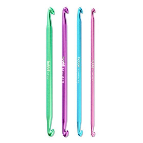 

Set di uncinetti tunisini doppi Alu - 14 cm - Hobbii
1