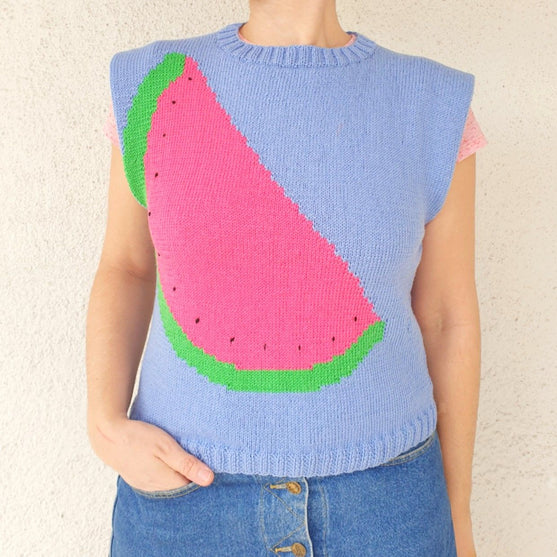 

Tutti Frutti Watermelon - Maglietta senza maniche
1