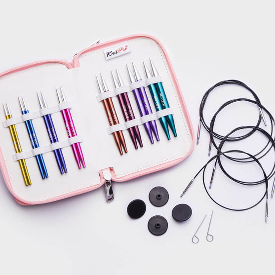 

Zing Deluxe - Set di Ferri Circolari Intercambiabili Corti - KnitPro
1