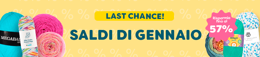 Saldi di gennaio LAST CHANCE!